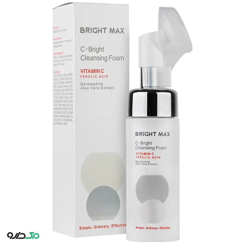 فوم پاک کننده صورت ث برایت ویتامین سی برایت مکس